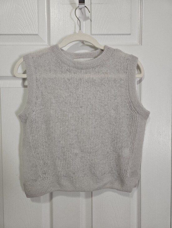 Anthropologie Tops - Michelle Mason Baby Alpaca Crewneck Sweater Sleeveless petite
